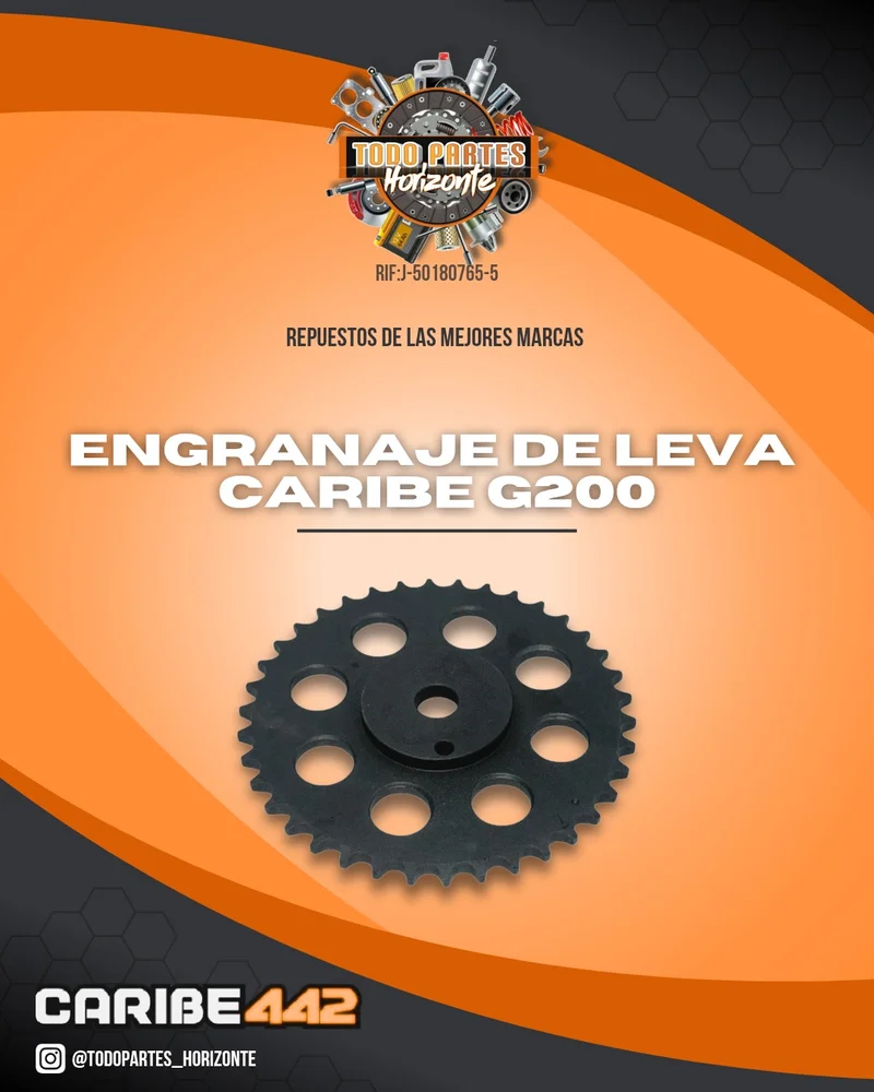 Fotografía de repuesto Engranaje De Leva Caribe G-2000 original - Todo Partes Horizonte