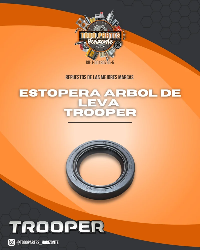 Fotografía de repuesto Estopera Arbol De Leva Trooper original - Todo Partes Horizonte
