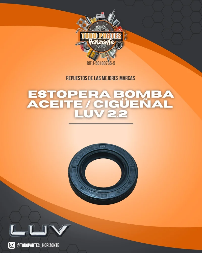 Repuesto ESTOPERA BOMBA ACEITE / CIGUEÑAL LUV 2.2 original