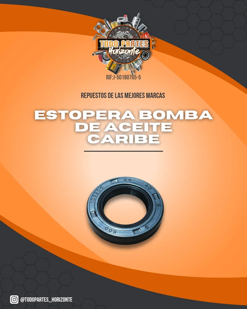 Repuesto ESTOPERA BOMBA DE ACEITE CARIBE original
