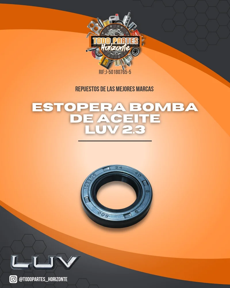 Fotografía de repuesto Estopera Bomba De Aceite Luv 2.3 original - Todo Partes Horizonte