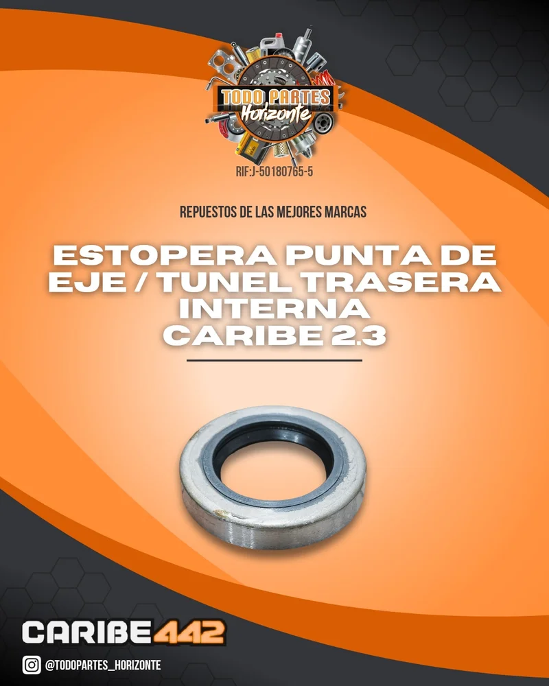 Repuesto ESTOPERA PUNTA DE EJE / TUNEL TRASERA INTERNA CARIBE 2.3 original