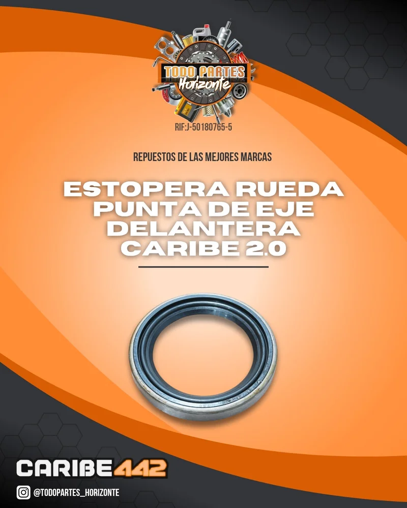 Repuesto ESTOPERA RUEDA / PUNTA DE EJE DELANTERA CARIBE G200 original