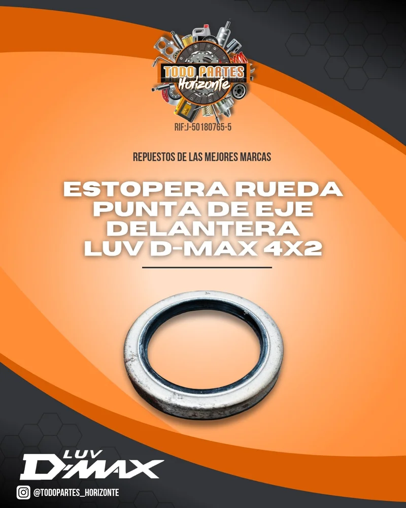 Fotografía de repuesto Estopera Rueda / Punta De Eje Delantera Luv D-Max 2.4 original - Todo Partes Horizonte