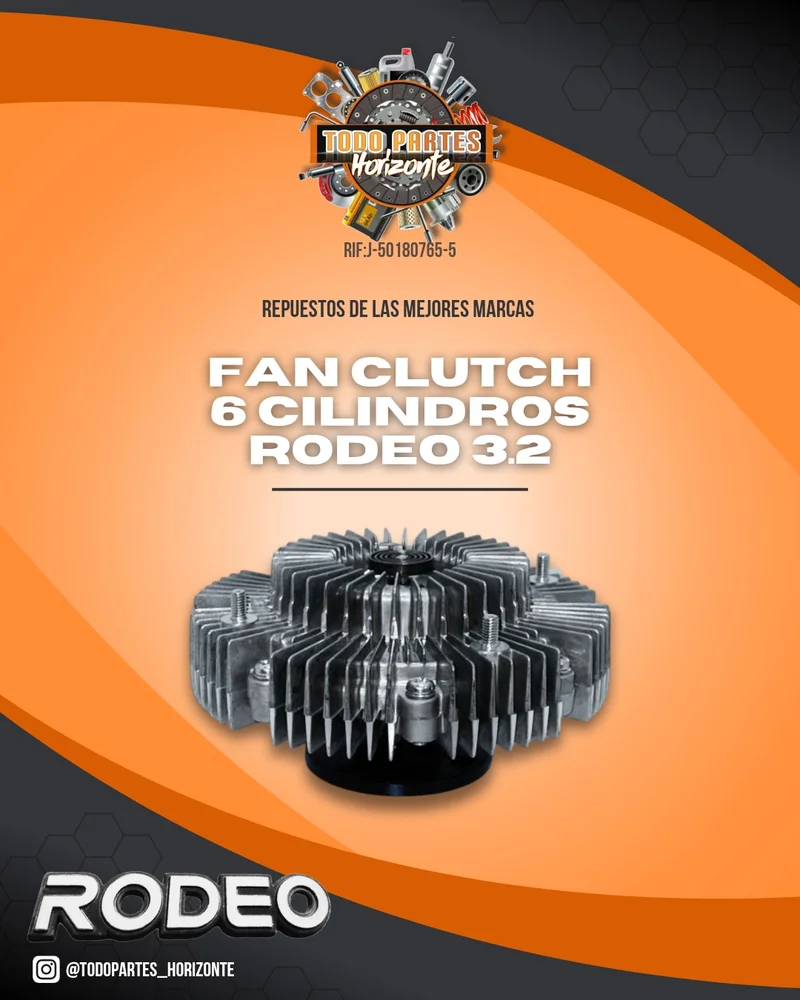 Fotografía de repuesto Fan Clutch Rodeo 3.2 original - Todo Partes Horizonte