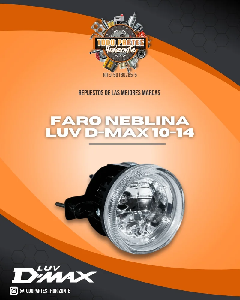 Fotografía de repuesto Faro Neblina Luv D-Max 10-14 original - Todo Partes Horizonte