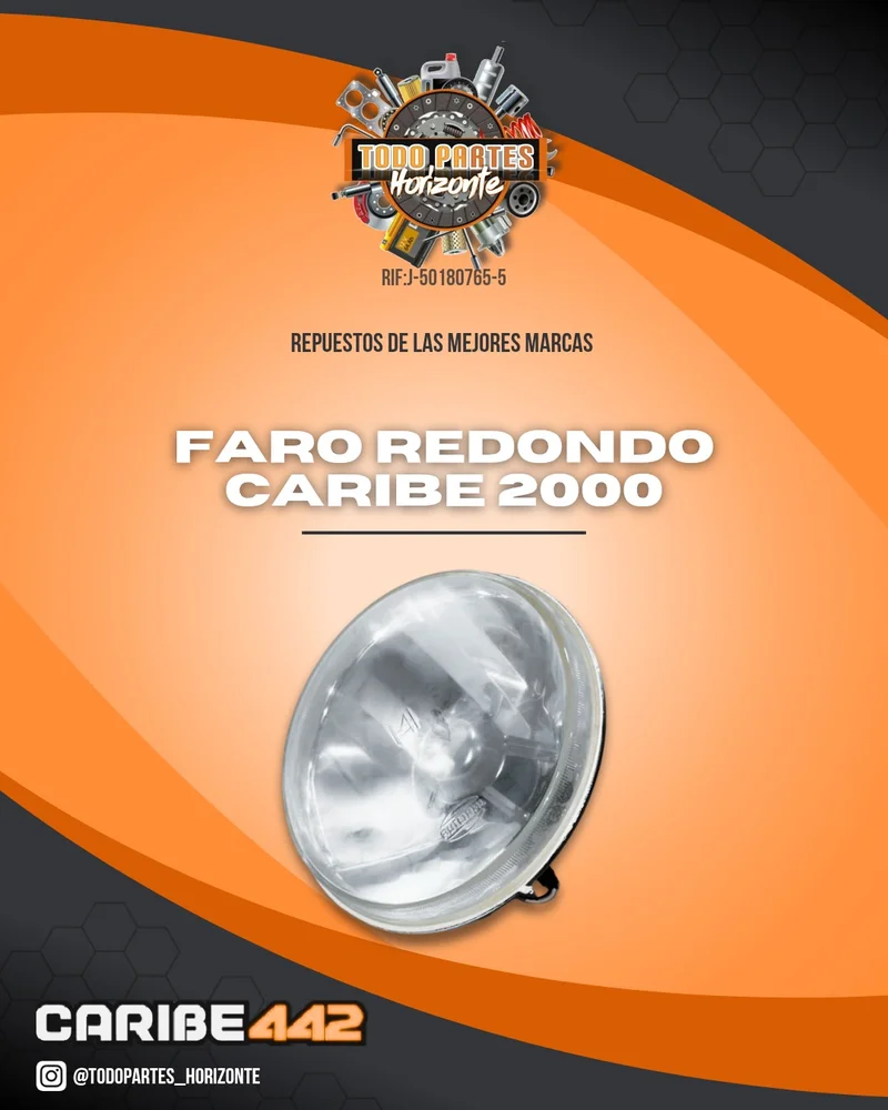 Repuesto FARO REDONDO CARIBE 2000 original