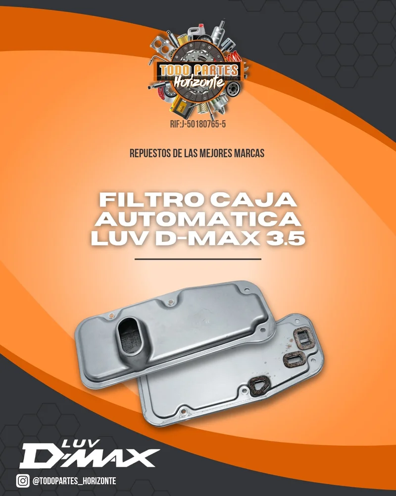 Fotografía de repuesto Filtro Caja Automatica Luv D-Max 3.5 original - Todo Partes Horizonte