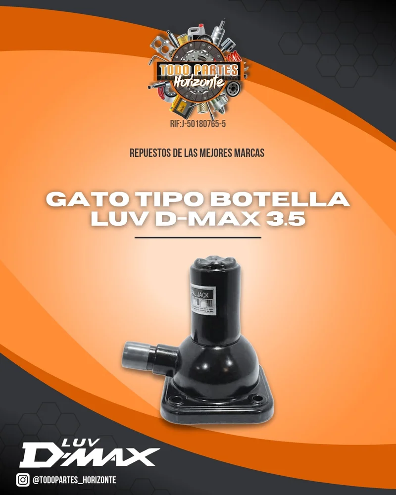 Repuesto GATO TIPO BOTELLA LUV D-MAX 3.5 original