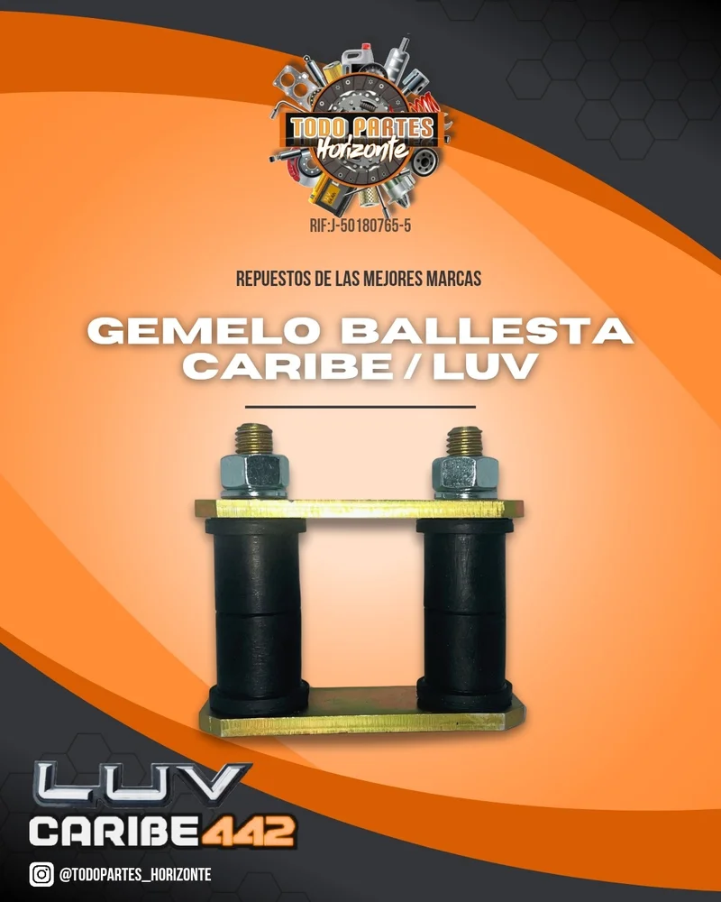 Repuesto GEMELO BALLESTA CARIBE / LUV original