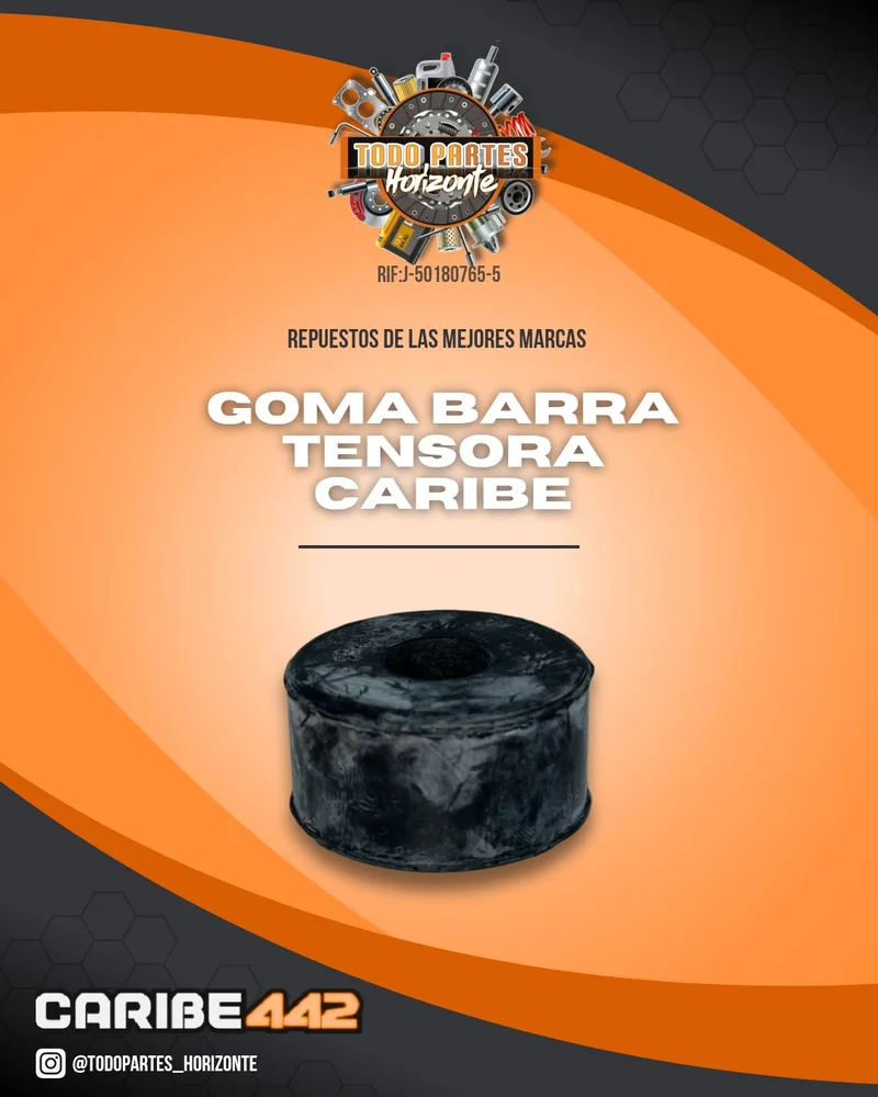 Repuesto GOMA BARRA TENSORA CARIBE original
