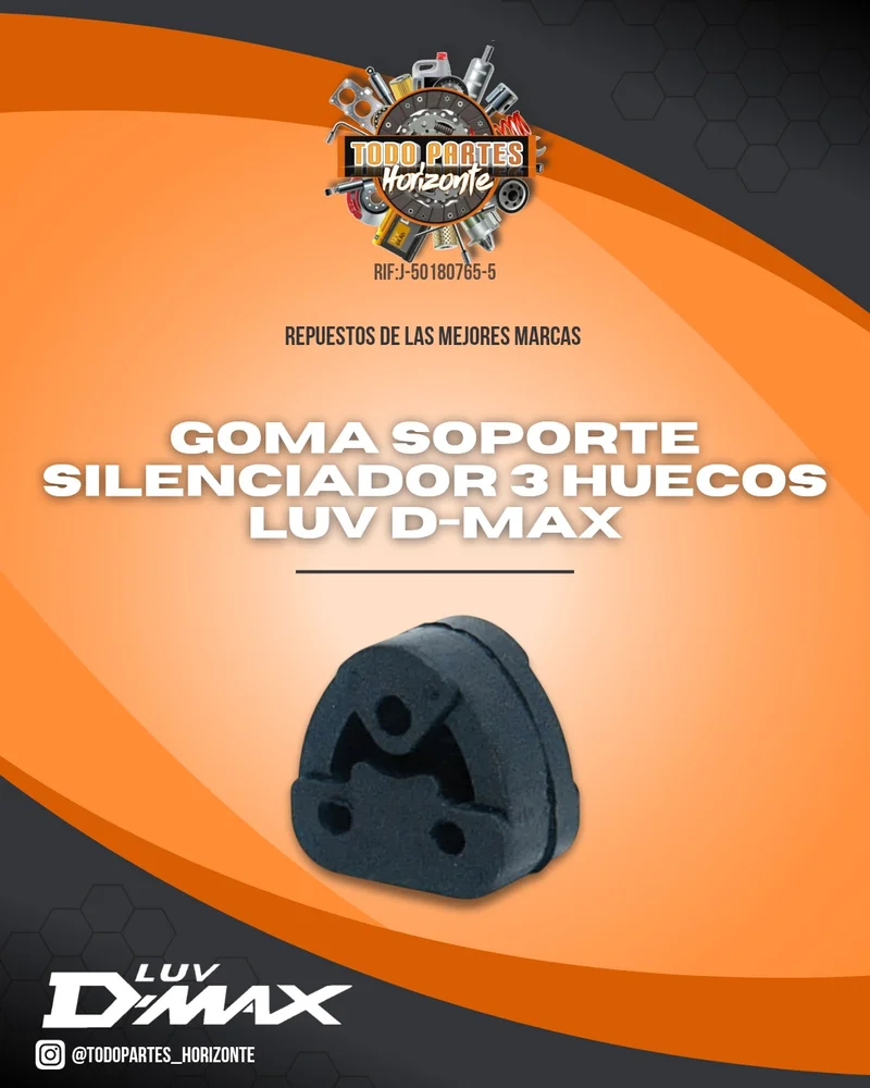 Repuesto GOMA SOPORTE SILENCIADOR LUV DMAX original