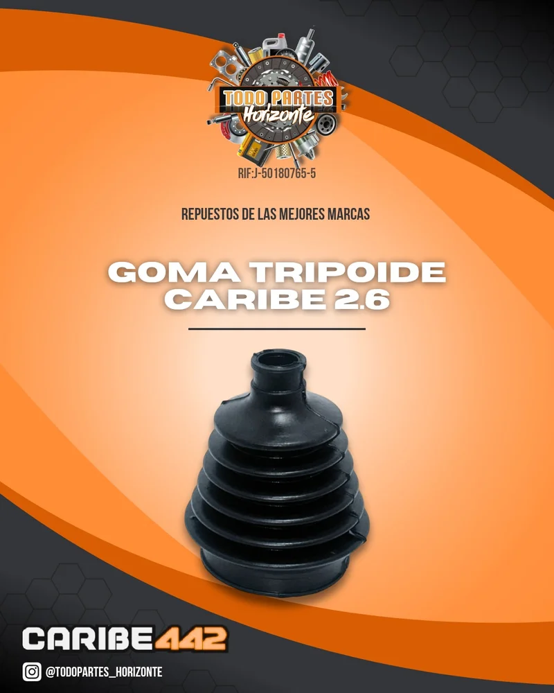 Repuesto GOMA TRIPOIDE CARIBE 2.6 original