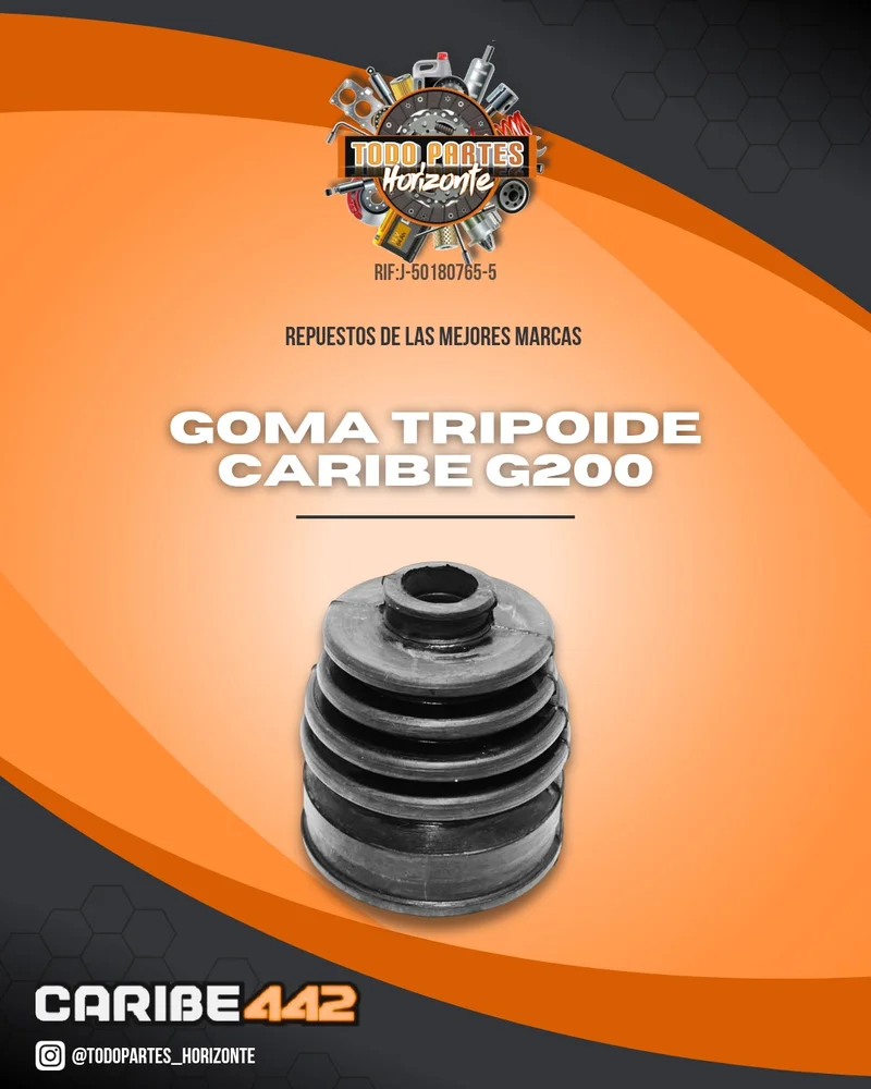 Repuesto GOMA TRIPOIDE CARIBE G-200 original