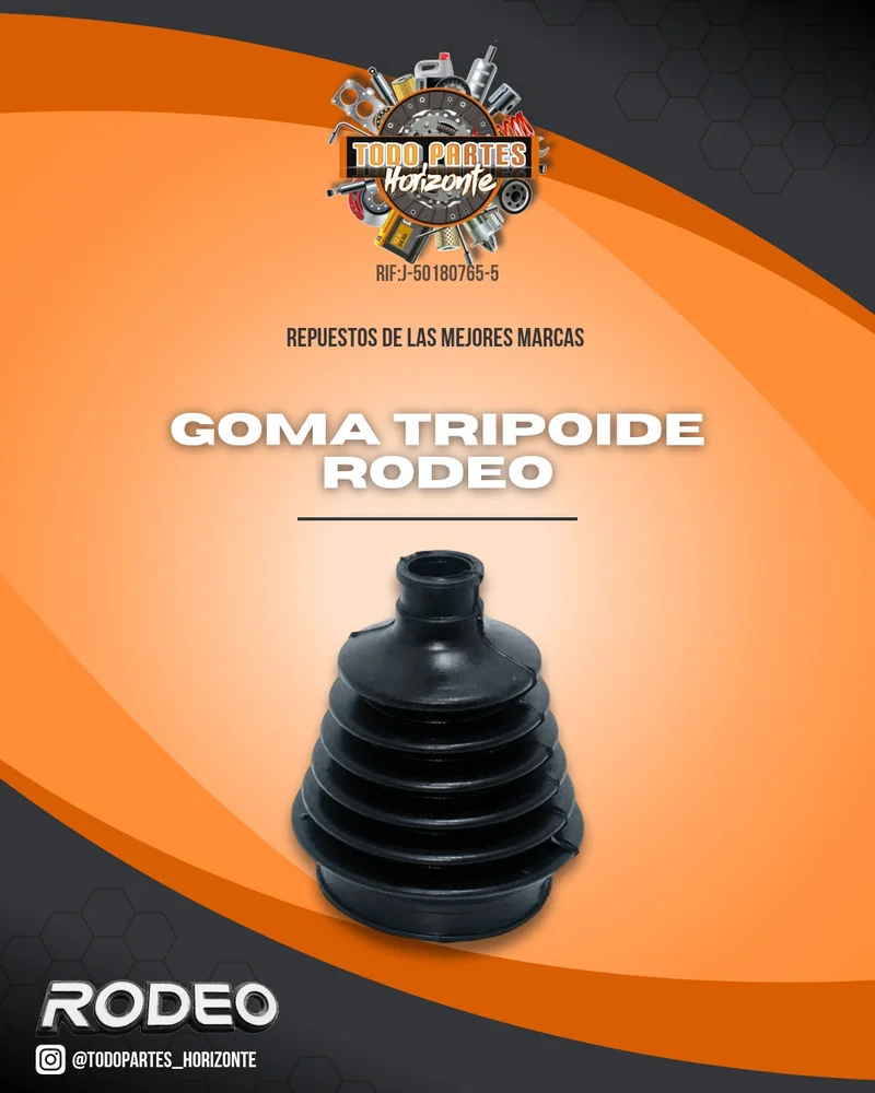 Repuesto GOMA TRIPOIDE RODEO original