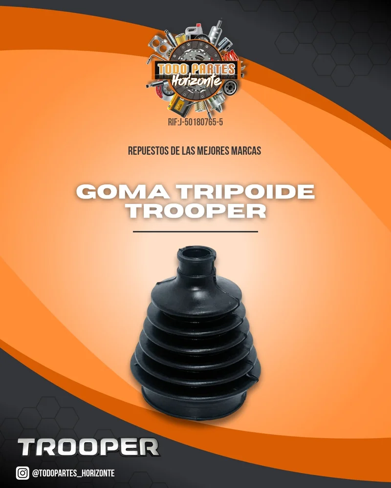 Repuesto GOMA TRIPOIDE TROOPER original