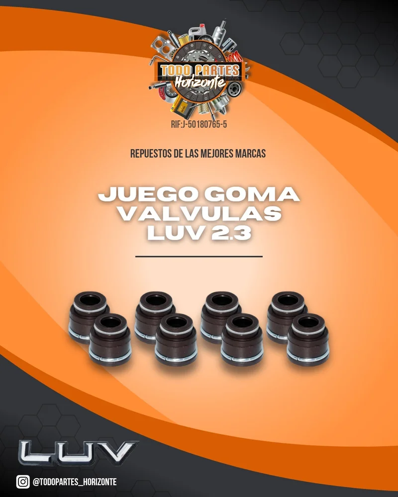 Repuesto GOMAS VALVULA LUV 2.3 original