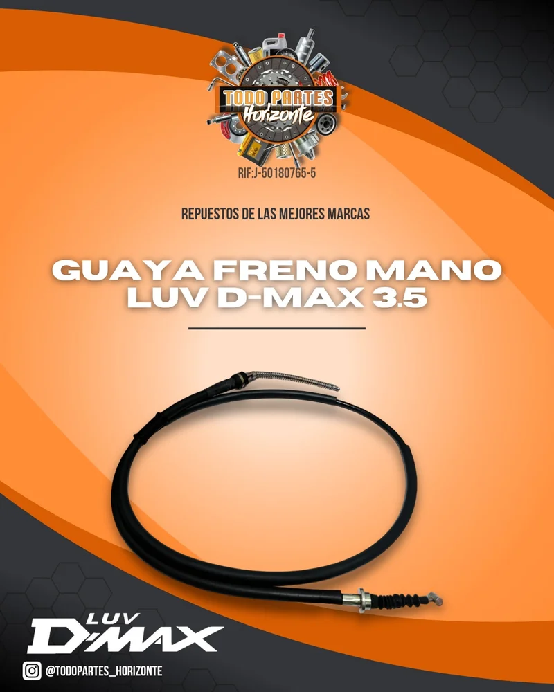 Fotografía de repuesto Guaya Freno Mano Luv D-Max 3.5 original - Todo Partes Horizonte