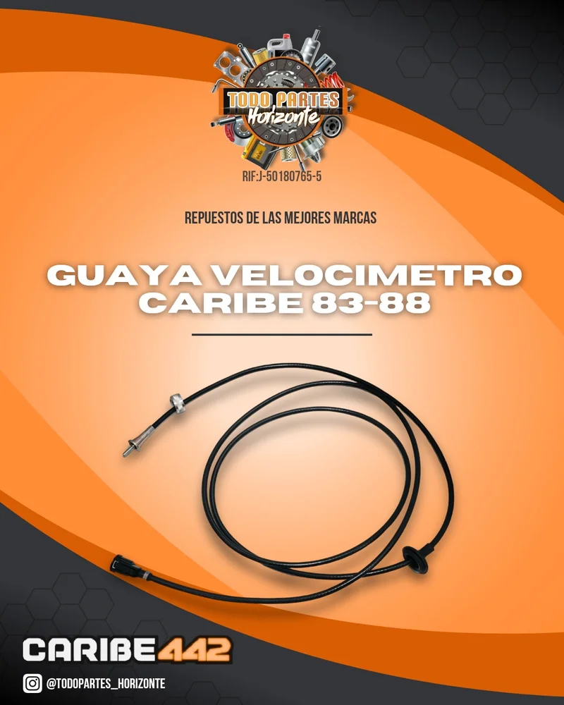 Fotografía de repuesto Guaya Velocimetro Caribe 83-88 original - Todo Partes Horizonte
