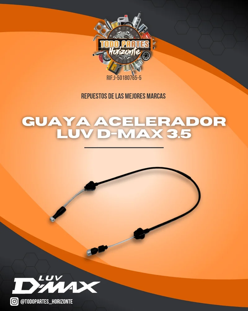 Repuesto GUAYA ACELERADOR LUV D-MAX 3.5 original