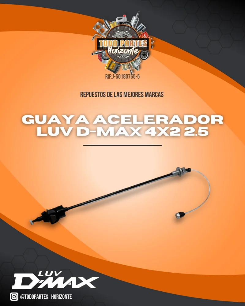 Repuesto GUAYA ACELERADOR LUV D-MAX 2.5 original