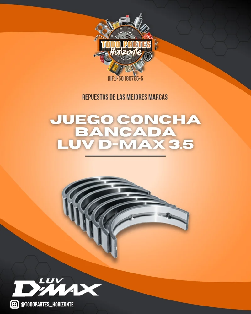 Repuesto CONCHA BANCADA LUV DMAX 3.5 original