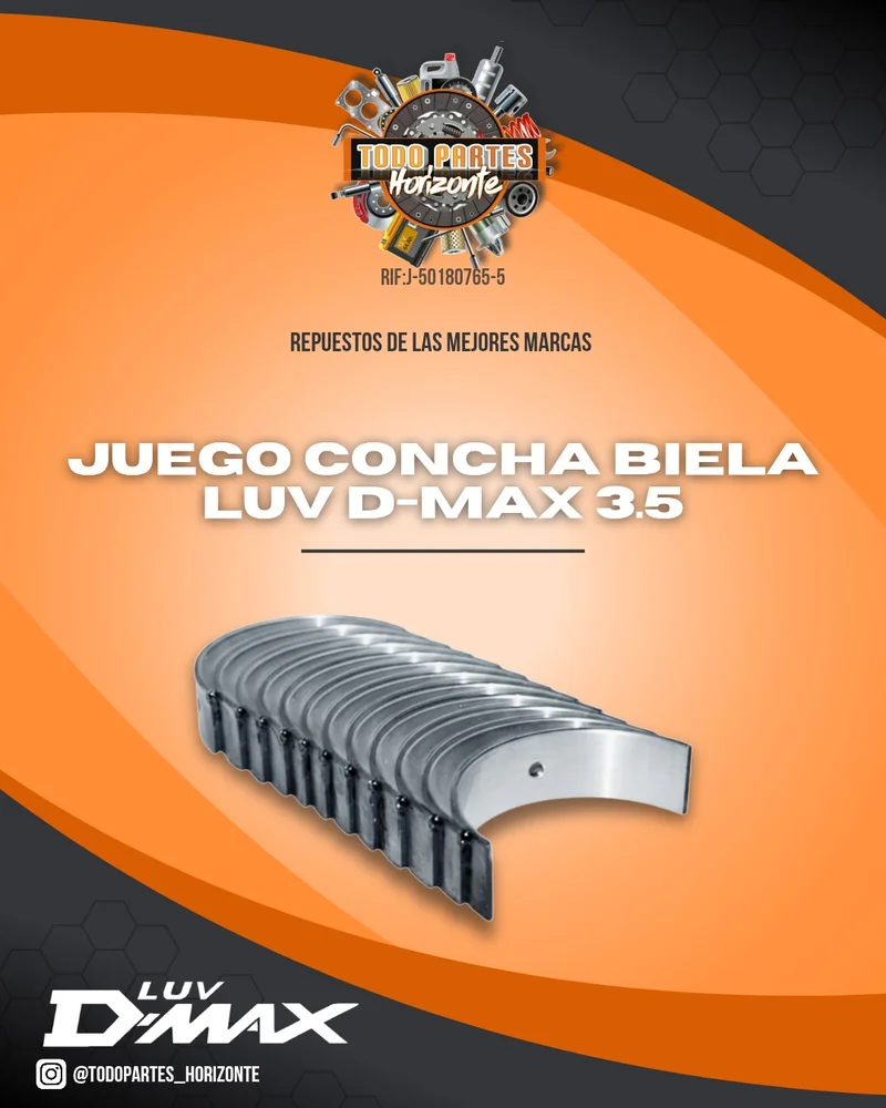 Repuesto CONCHA BIELA LUV DMAX 3.5 original