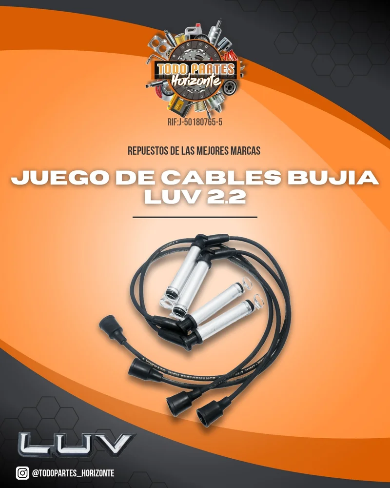 Repuesto JUEGO DE CABLES BUJIA LUV 2.2 original