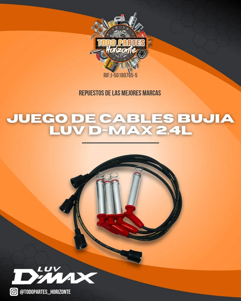 Repuesto JUEGO DE CABLES BUJIA LUV D-MAX 2.4 original