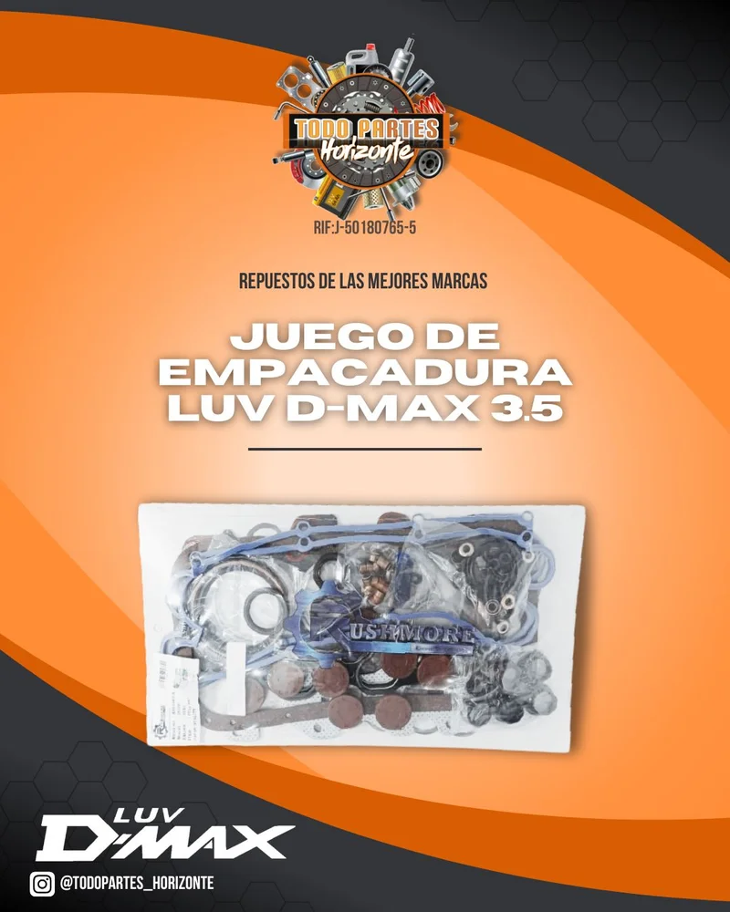 Fotografía de repuesto Juego De Empacadura Luv D-Max 3.5 original - Todo Partes Horizonte
