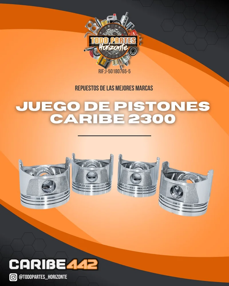 Repuesto PISTON CARIBE 2.3 original