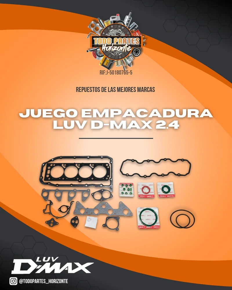 Repuesto JUEGO EMPACADURA MOTOR LUV DMAX 2.4 original