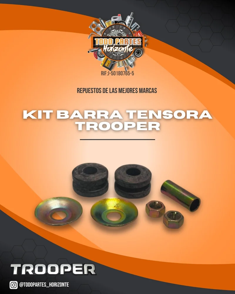 Fotografía de repuesto Kit Barra Tensora Trooper original - Todo Partes Horizonte