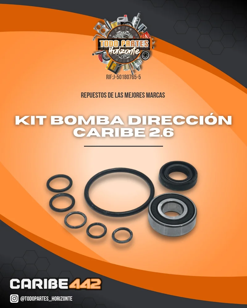 Repuesto KIT BOMBA DIRECCIÓN CARIBE 2.6 original