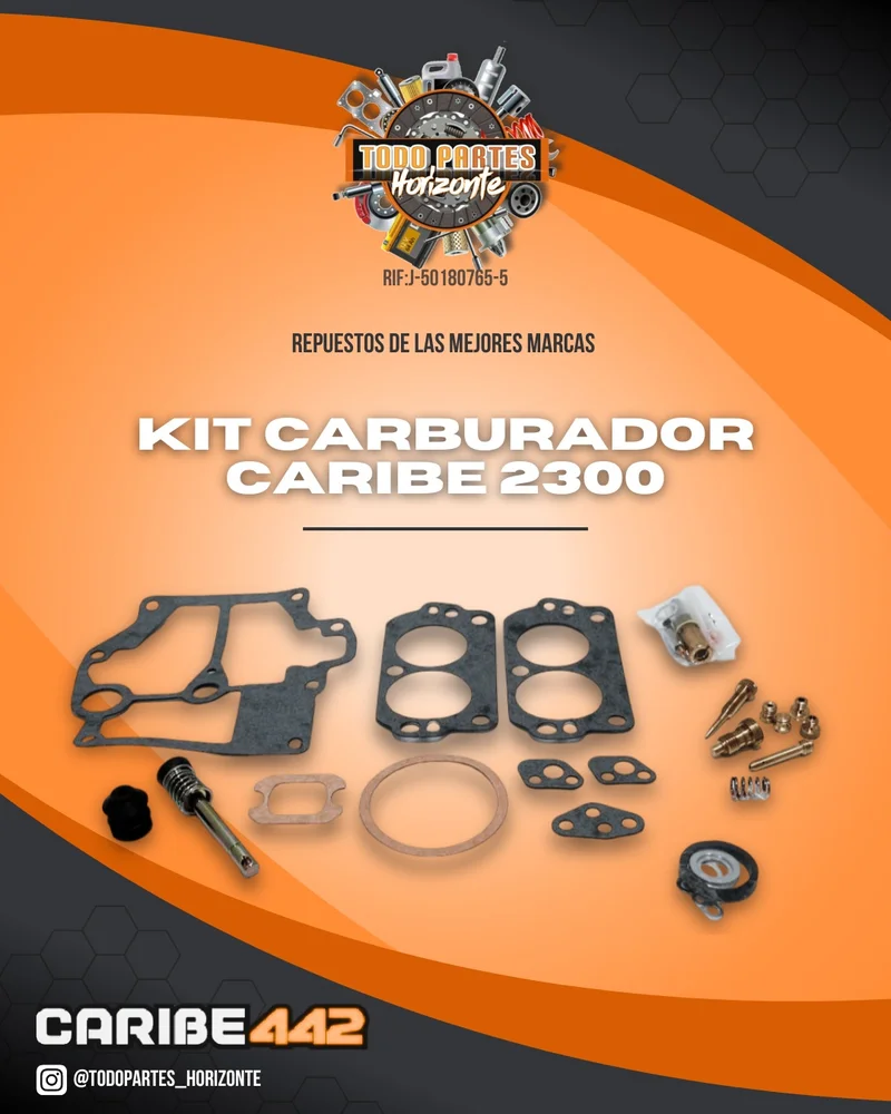 Repuesto KIT CARBURADOR CARIBE 2300 original