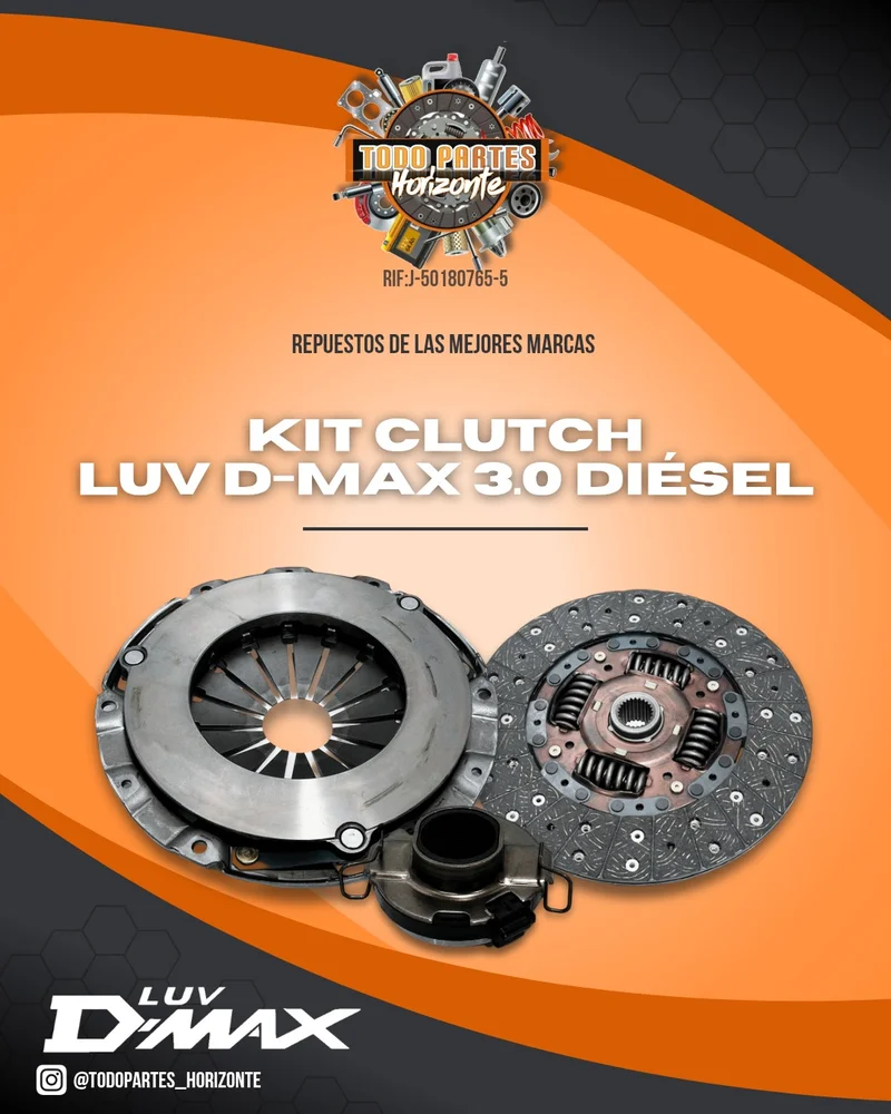 Repuesto KIT CLUTCH LUV D-MAX 3.0 DIÉSEL original