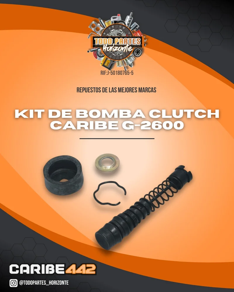 Fotografía de repuesto Kit De Bomba Clutch Caribe G-2600 original - Todo Partes Horizonte