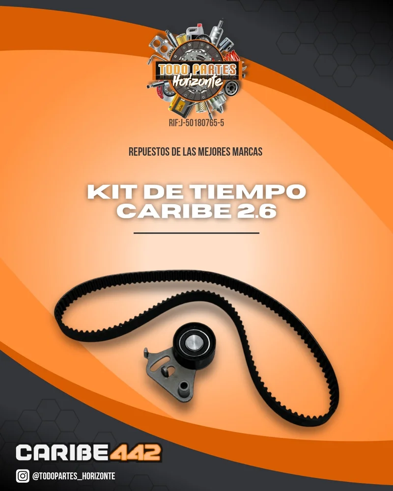 Repuesto KIT DE TIEMPO CARIBE 2.6 original