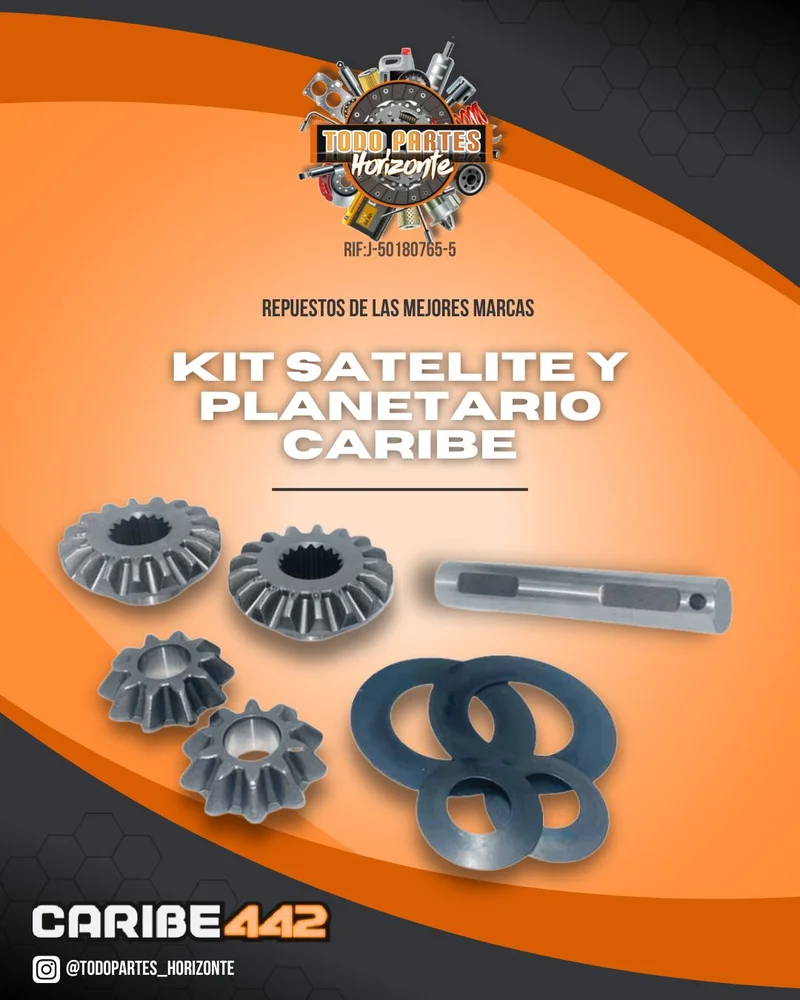 Fotografía de repuesto Kit Satelite Y Planetario Caribe original - Todo Partes Horizonte
