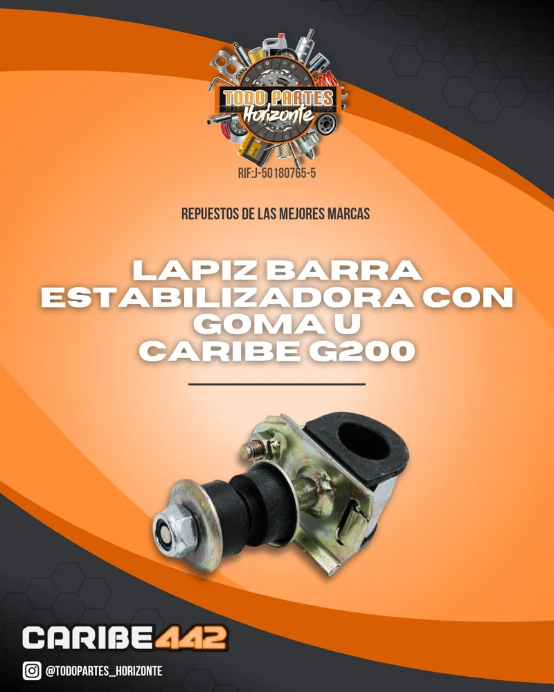 Repuesto LAPIZ BARRA ESTABILIZADORA C/GOMA U CARIBE G200 original