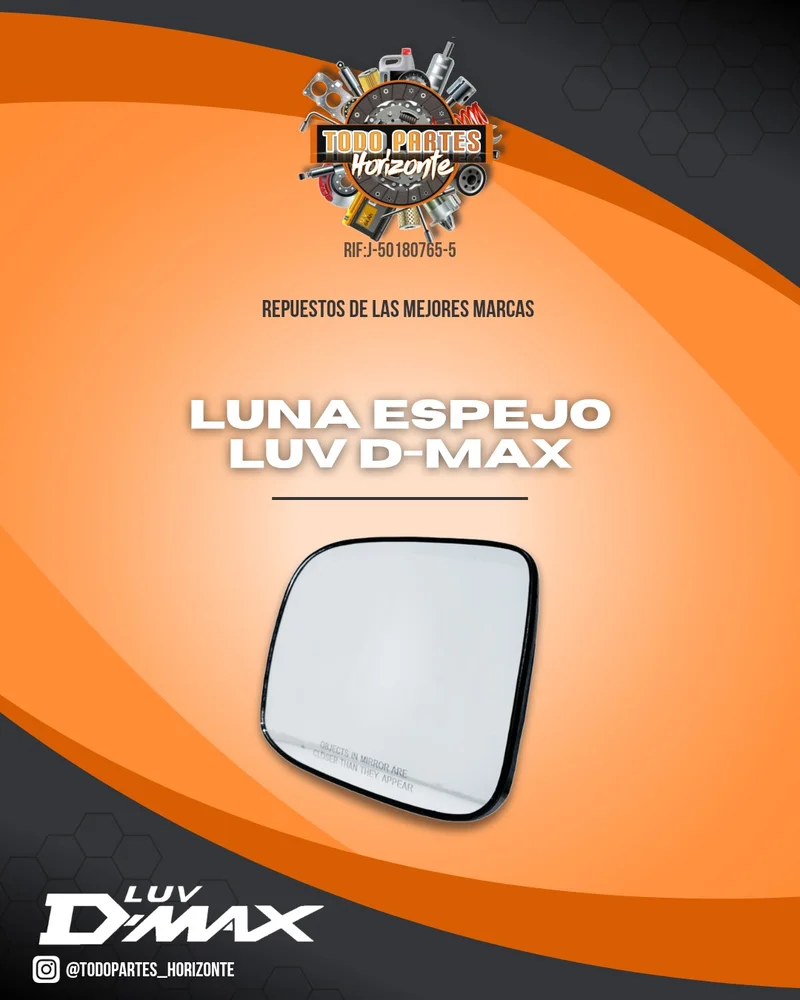 Fotografía de repuesto Luna Espejo Luv D-Max original - Todo Partes Horizonte