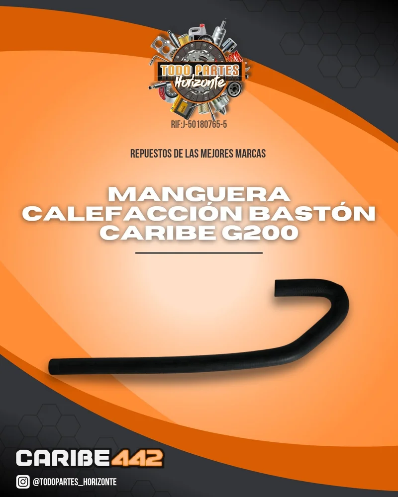 Repuesto MANGUERA CALEFACCION CARIBE G200 original