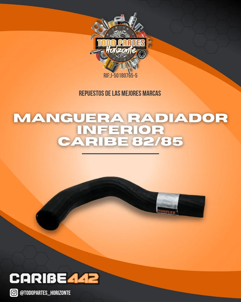 Repuesto MANGUERA RADIADOR INFERIOR CARIBE G200 original