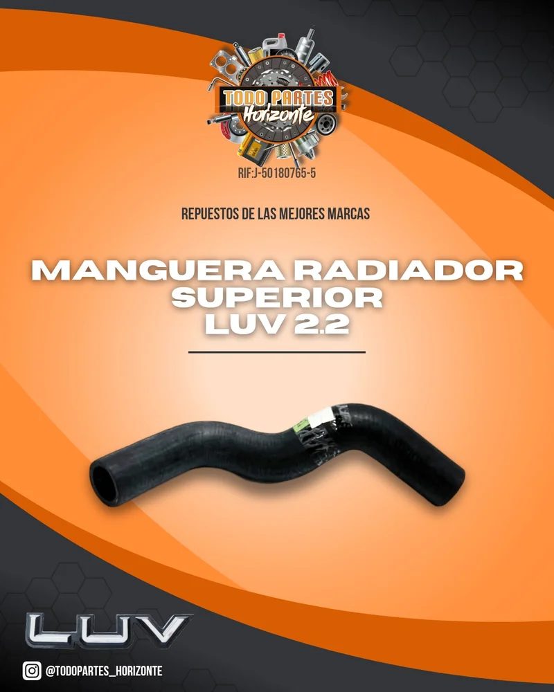 Fotografía de repuesto Manguera Radiador Superior Luv 2.2 original - Todo Partes Horizonte