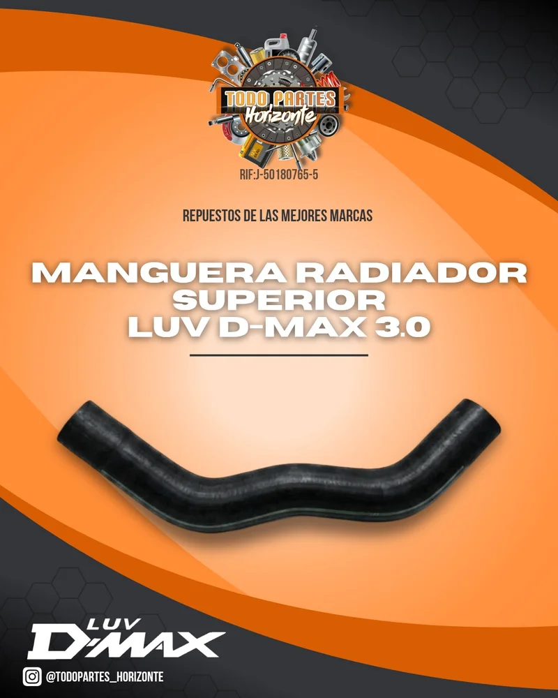 Repuesto MANGUERA RADIADOR SUPERIOR LUV DMAX 3.0 4JJ1 original