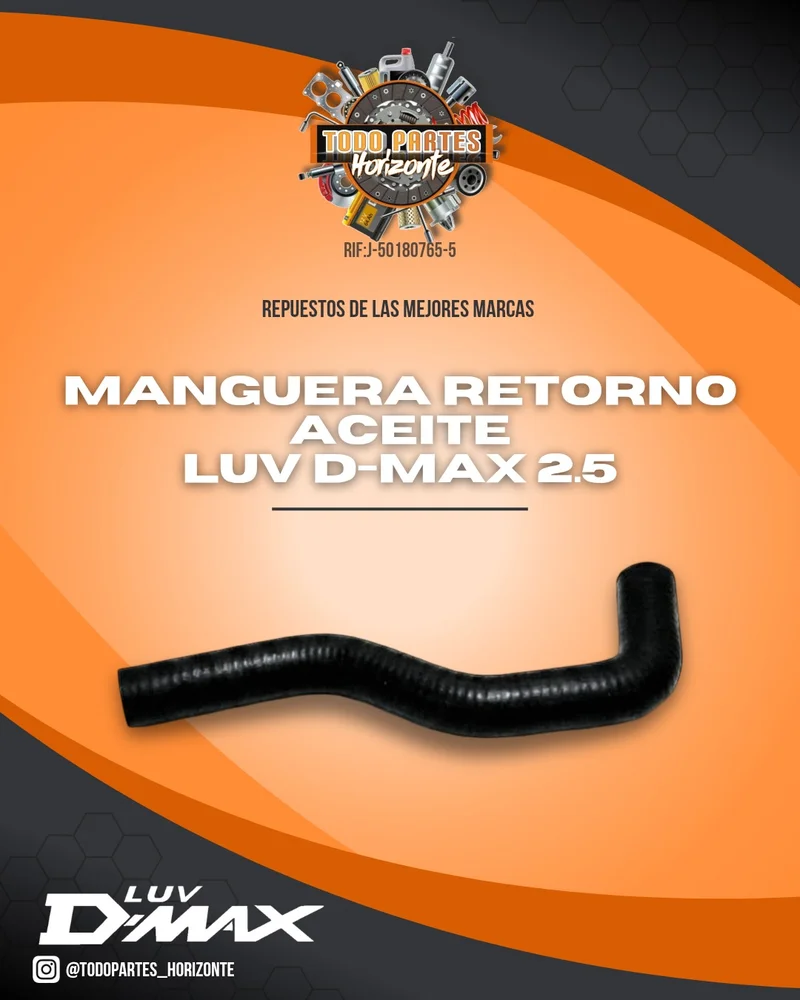Repuesto MANGUERA RETORNO ENFREIAMIENTO ACEITE LUV DMAX 2.5 original