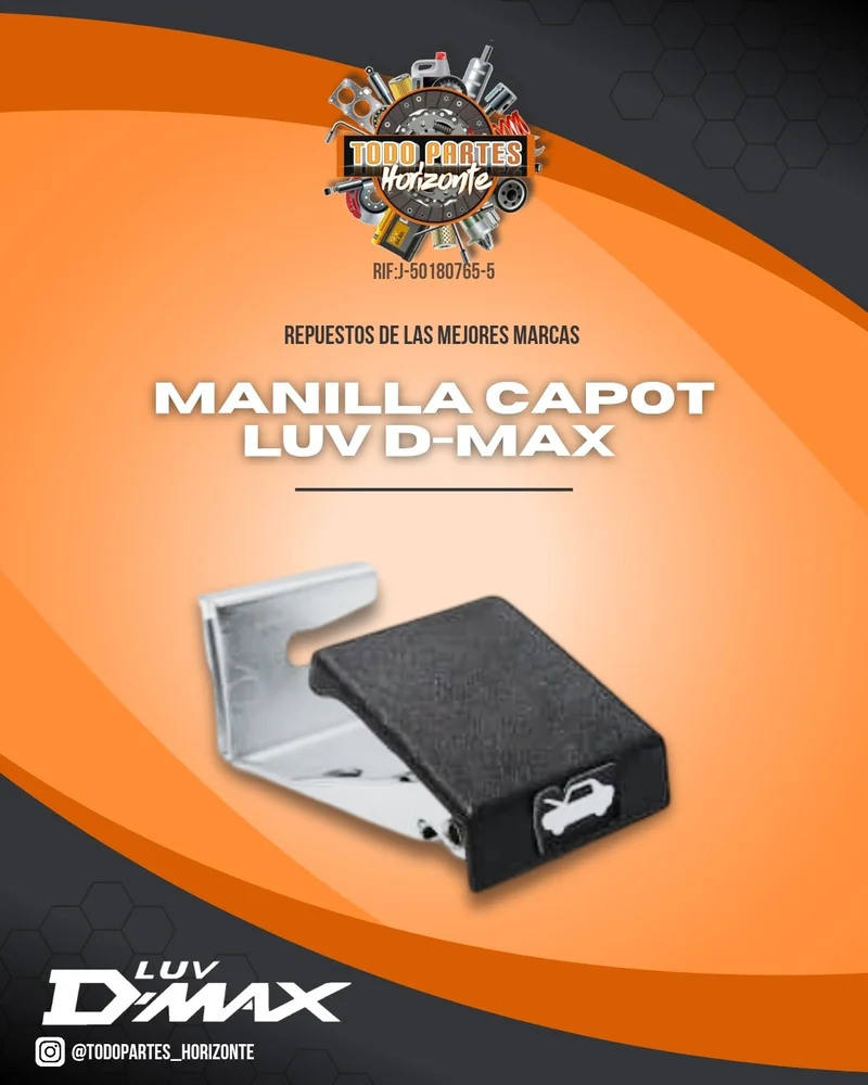 Fotografía de repuesto Manilla Capot Luv D-Max original - Todo Partes Horizonte