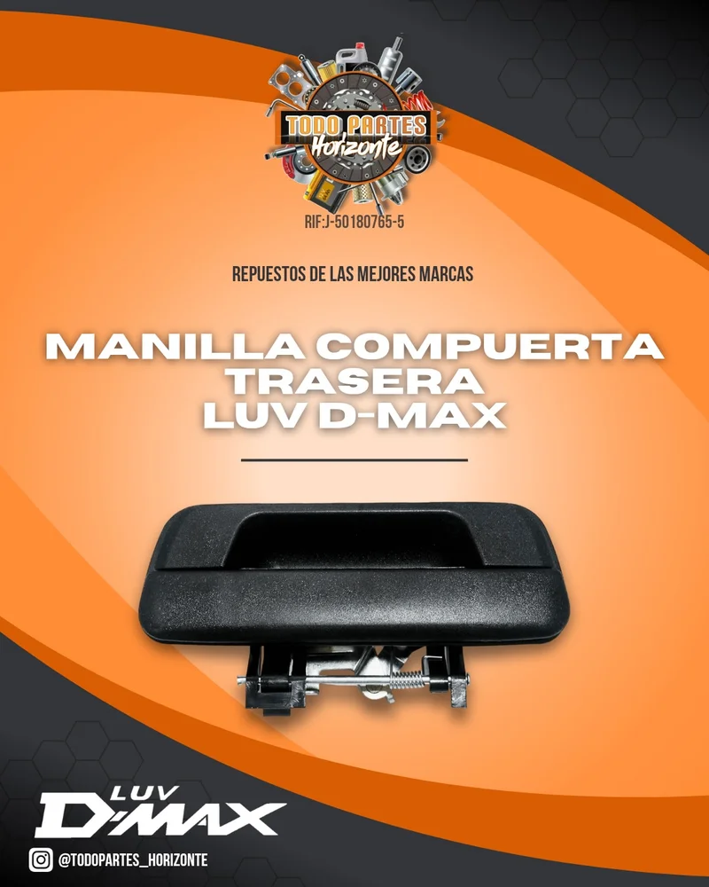Fotografía de repuesto Manilla Compuerta Trasera Luv Dmax original - Todo Partes Horizonte