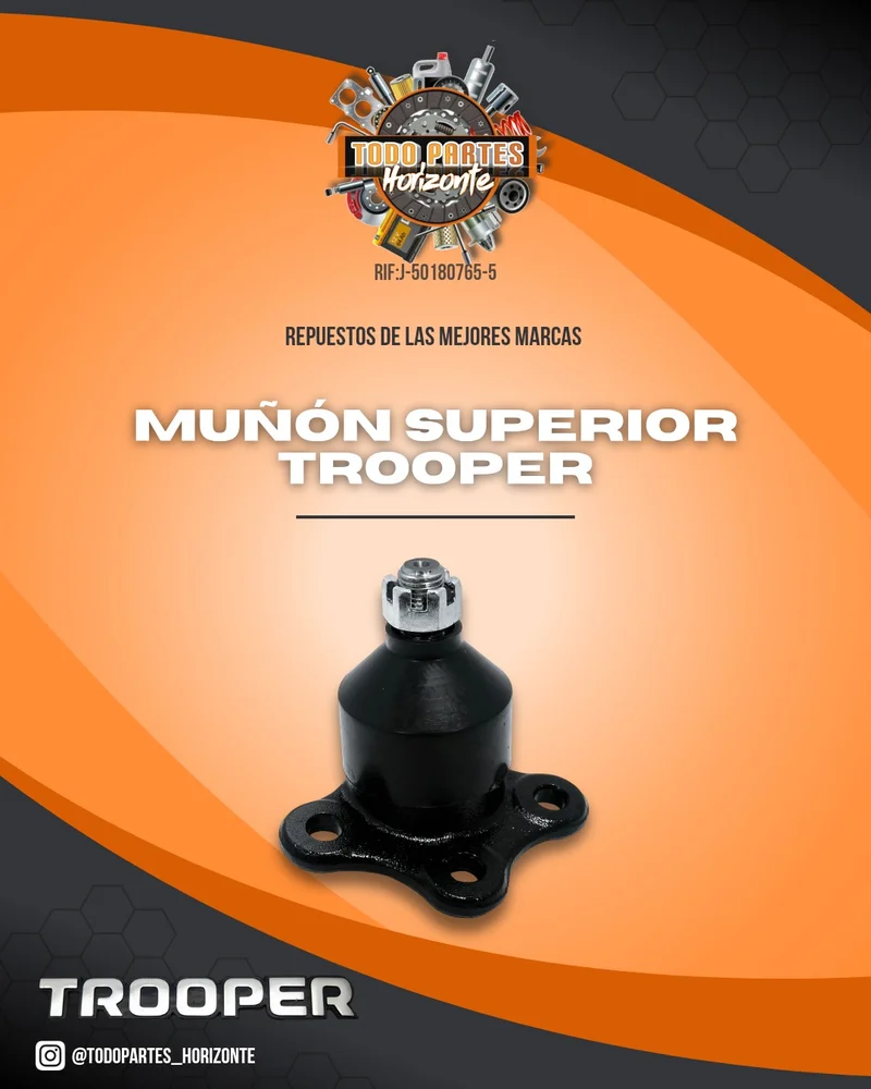 Repuesto MUÑON SUPERIOR TROOPER 3.2 original