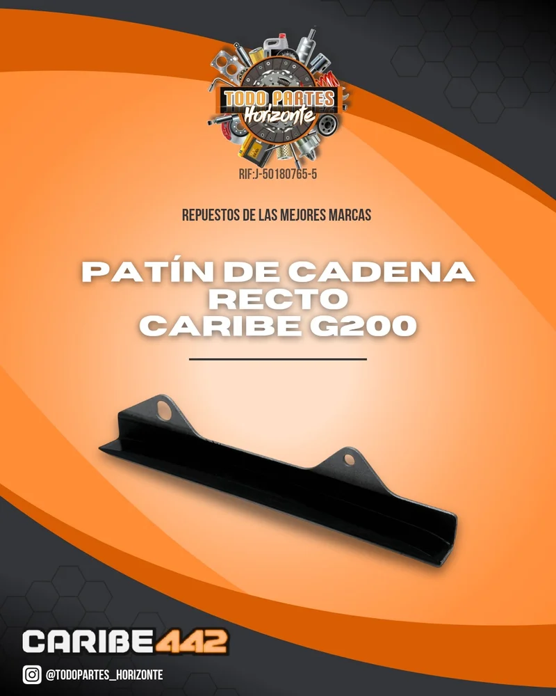 Repuesto PATIN RECTO CARIBE G200 original